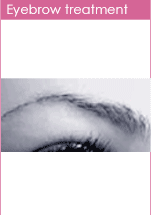 Eyebrows treatment